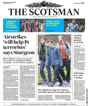 The Scotsman (UK) Newspaper Front Page for 2 December 2015