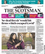 The Scotsman (UK) Newspaper Front Page for 2 December 2020