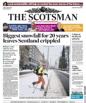 The Scotsman (UK) Newspaper Front Page for 2 March 2018