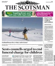 The Scotsman (UK) Newspaper Front Page for 2 April 2018