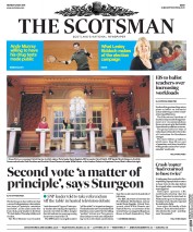 The Scotsman (UK) Newspaper Front Page for 2 May 2016