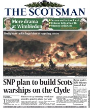 The Scotsman (UK) Newspaper Front Page for 2 July 2013