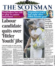 The Scotsman (UK) Newspaper Front Page for 2 July 2014