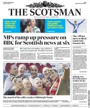 The Scotsman (UK) Newspaper Front Page for 2 August 2016