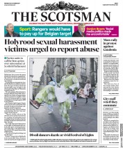 The Scotsman (UK) Newspaper Front Page for 30 October 2017