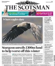 The Scotsman (UK) Newspaper Front Page for 30 November 2020