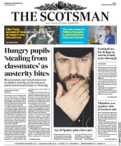 The Scotsman (UK) Newspaper Front Page for 30 December 2015