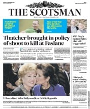 The Scotsman (UK) Newspaper Front Page for 30 December 2016