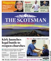 The Scotsman (UK) Newspaper Front Page for 30 January 2021