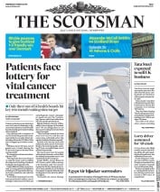 The Scotsman (UK) Newspaper Front Page for 30 March 2016