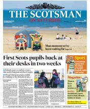 The Scotsman (UK) Newspaper Front Page for 30 May 2020
