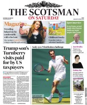 The Scotsman (UK) Newspaper Front Page for 30 June 2018