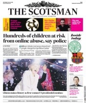 The Scotsman (UK) Newspaper Front Page for 30 July 2016