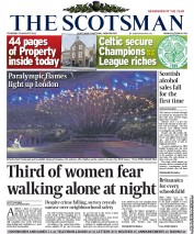 The Scotsman (UK) Newspaper Front Page for 30 August 2012