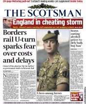 The Scotsman Newspaper Front Page (UK) for 30 September 2011