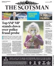 The Scotsman (UK) Newspaper Front Page for 30 September 2015