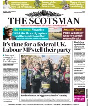 The Scotsman (UK) Newspaper Front Page for 30 September 2017