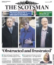 The Scotsman (UK) Newspaper Front Page for 30 September 2020