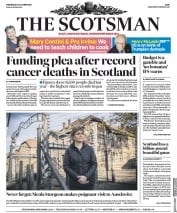 The Scotsman (UK) Newspaper Front Page for 31 October 2018