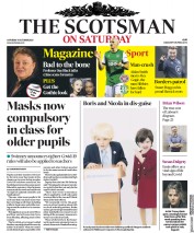 The Scotsman (UK) Newspaper Front Page for 31 October 2020