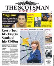The Scotsman (UK) Newspaper Front Page for 31 March 2018