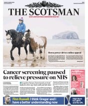 The Scotsman (UK) Newspaper Front Page for 31 March 2020