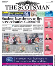 The Scotsman (UK) Newspaper Front Page for 31 May 2018