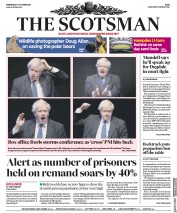 The Scotsman (UK) Newspaper Front Page for 3 October 2018