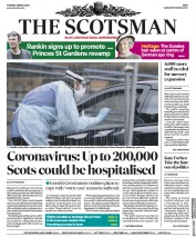 The Scotsman (UK) Newspaper Front Page for 3 March 2020