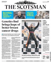 The Scotsman (UK) Newspaper Front Page for 3 May 2016