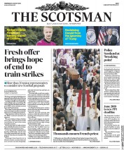 The Scotsman (UK) Newspaper Front Page for 3 August 2016
