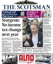 The Scotsman Newspaper Front Page (UK) for 3 September 2015
