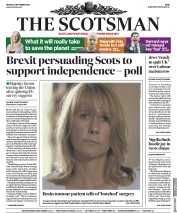 The Scotsman (UK) Newspaper Front Page for 3 September 2018