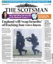 The Scotsman (UK) Newspaper Front Page for 4 October 2017