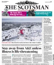 The Scotsman (UK) Newspaper Front Page for 4 December 2020