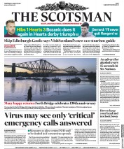 The Scotsman (UK) Newspaper Front Page for 4 March 2020