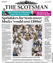 The Scotsman (UK) Newspaper Front Page for 4 July 2017