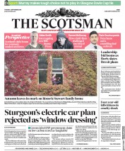 The Scotsman (UK) Newspaper Front Page for 4 September 2018