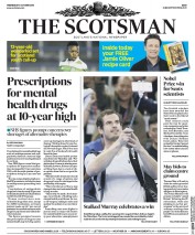 The Scotsman (UK) Newspaper Front Page for 5 October 2016