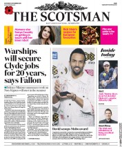 The Scotsman (UK) Newspaper Front Page for 5 November 2016