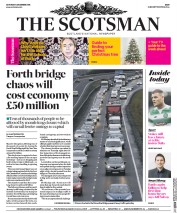 The Scotsman (UK) Newspaper Front Page for 5 December 2015
