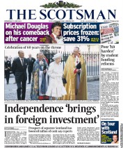 The Scotsman (UK) Newspaper Front Page for 5 June 2013