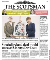 The Scotsman (UK) Newspaper Front Page for 6 December 2017