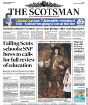 The Scotsman (UK) Newspaper Front Page for 6 February 2020