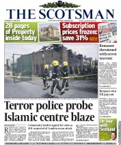 The Scotsman (UK) Newspaper Front Page for 6 June 2013