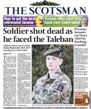 The Scotsman (UK) Newspaper Front Page for 6 July 2011