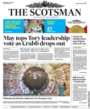 The Scotsman (UK) Newspaper Front Page for 6 July 2016