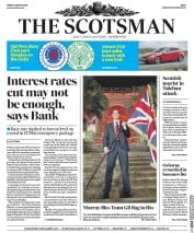 The Scotsman (UK) Newspaper Front Page for 6 August 2016