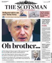 The Scotsman (UK) Newspaper Front Page for 6 September 2019