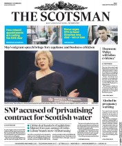 The Scotsman (UK) Newspaper Front Page for 7 October 2015